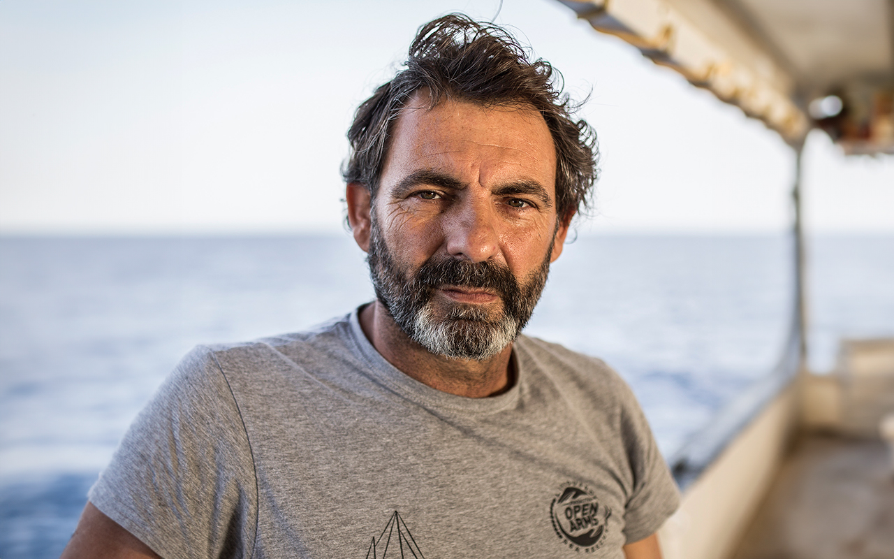 Oscar Camps Aurora humanitarian